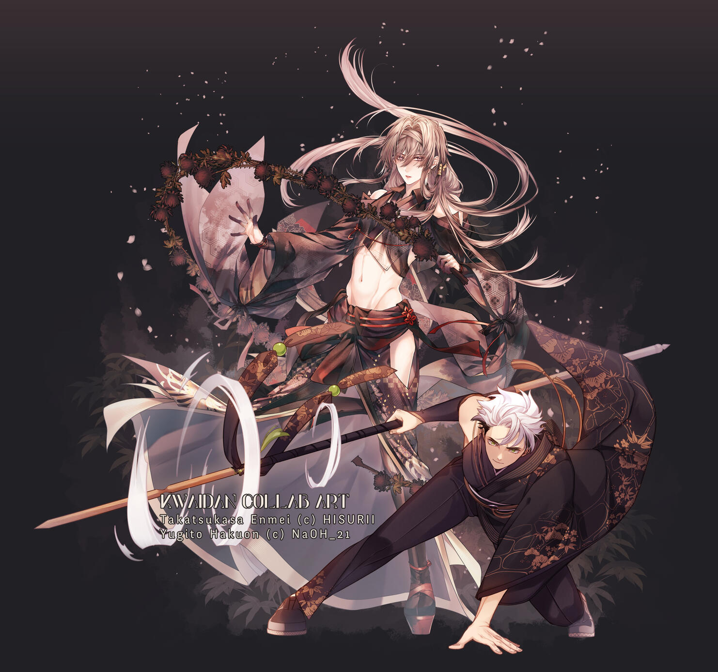 Battle pose Collab art Hisuri & NaOH_21