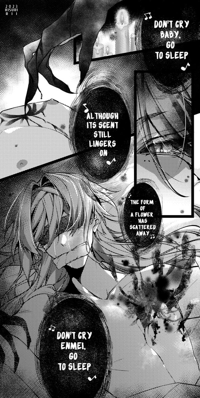 Ouki giving the tattoo